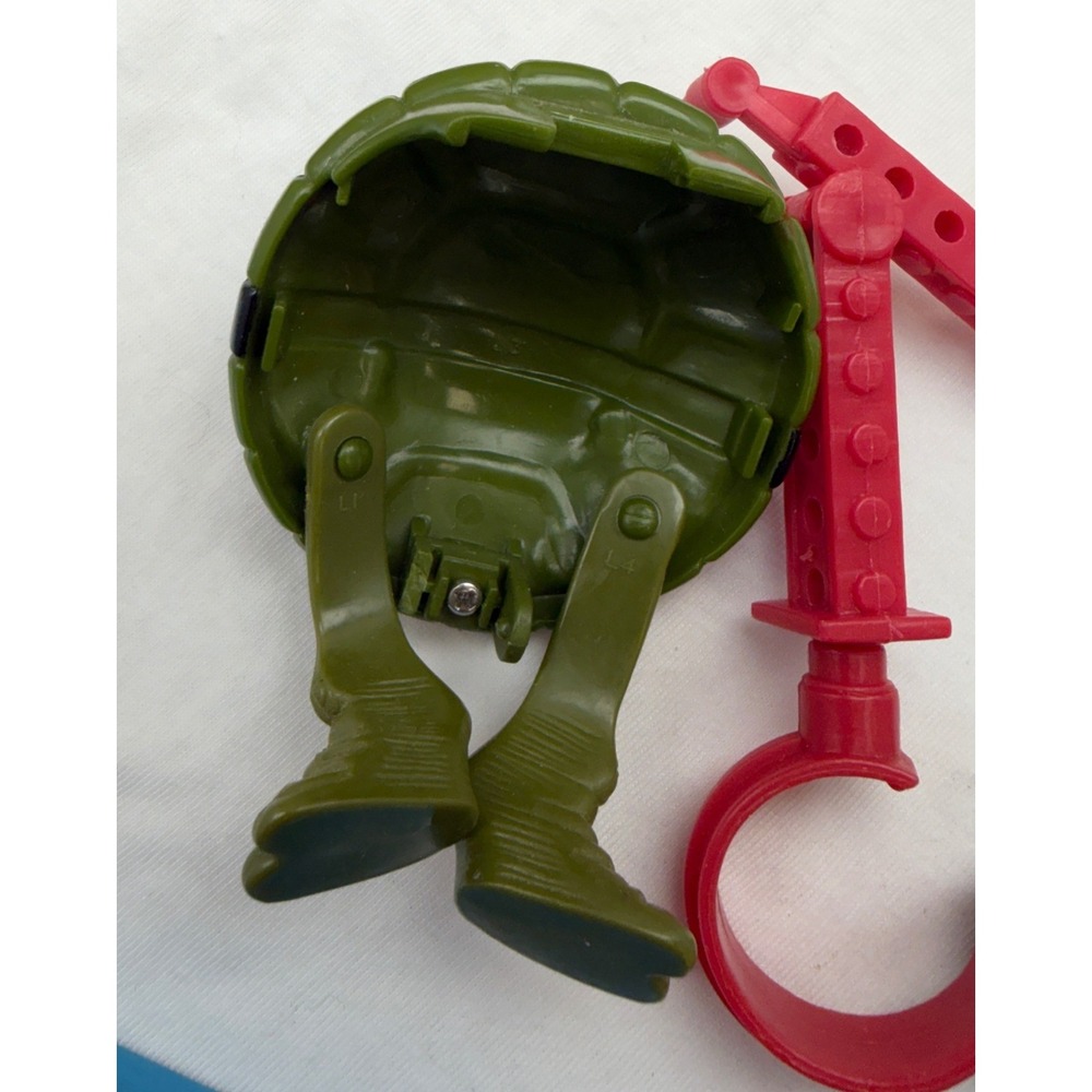 Vintage TMNT Casey Jones Action Figure Lot Playmates Toys Accessories Bundle - Picture 8 of 8